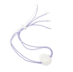 The Crown Chakra Silver-violet cord