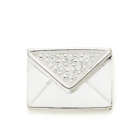 SILVER / CZ A LETTER OF LOVE