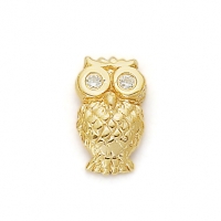 GOLD / CZ WISE OWL