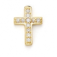 GOLD / CZ CROSS