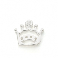 SILVER / CZ  CROWN