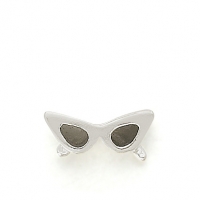 SILVER / CZ  SUNGLASSES