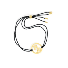 Capricorn Zodiac Gold - black cord